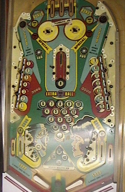 playfield stripped