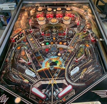 Space Invaders playfield right